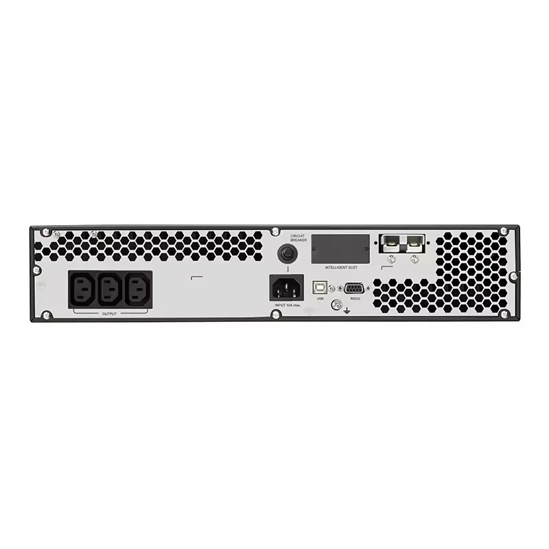 UPS trực tuyến Rackmount 19 inch 2U Sóng sin tinh khiết một pha Bộ nguồn liên tục gắn trên giá 1KVA 2KVA 3KVA 5