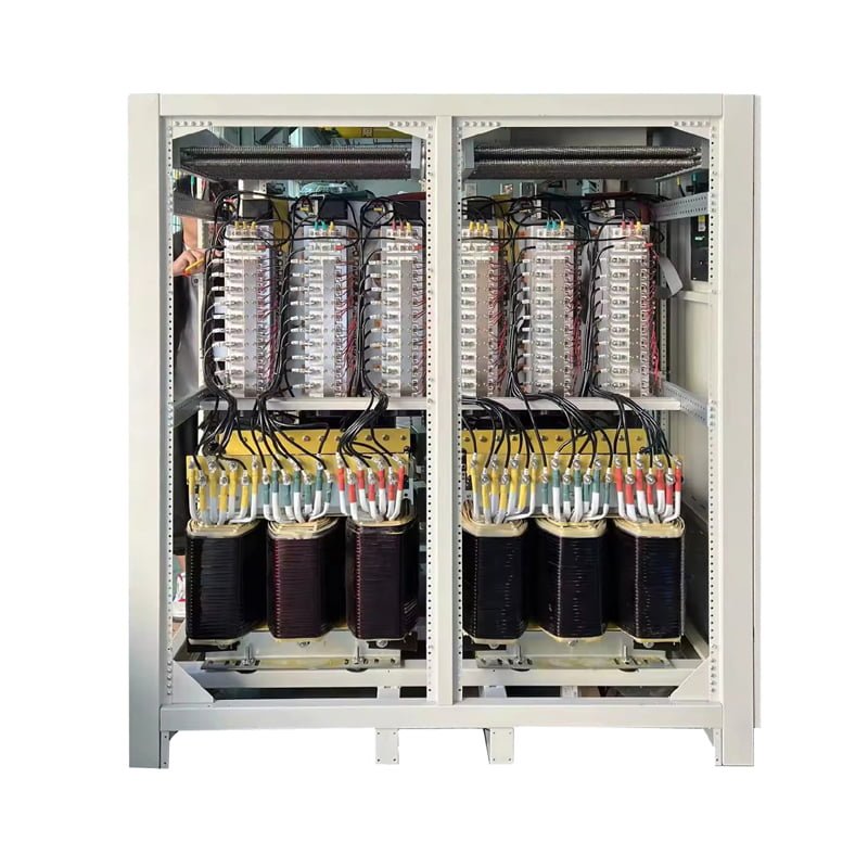 Régulateur de tension statique SCR Stabilisateur de tension IGBT-SCR sans contact 1000KVA 1500KVA 2000KVA 2500KVA 3000KVA 4000KVA 3