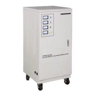 Régulateur de tension automatique triphasé pour utilisation en usine 10KVA 15KVA 20KVA 30KVA 50KVA 60KVA 80KVA 100KVA